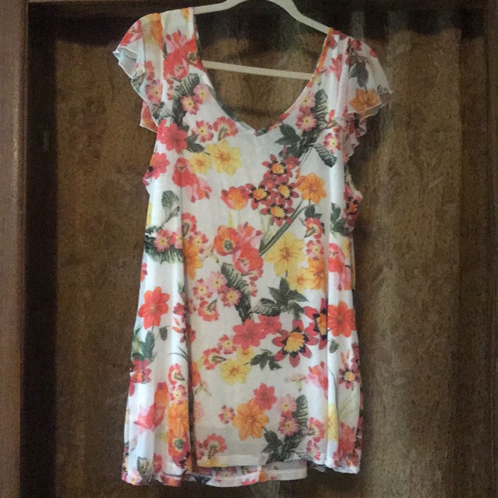 Mesh Blouse